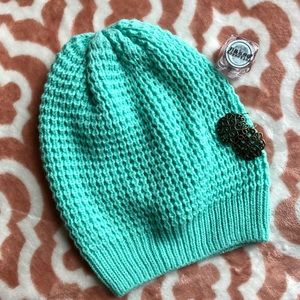 🍬Mint Slouchy Beanie